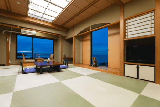 【ワイドビュー・和室１4帖】【禁煙】◆海の見える広々客室◆