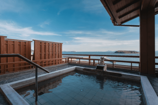 ☆彡竜宮ホテル　昼特別プラン☆彡 鮑踊り焼き付き 一色魚舟盛ランチプラン　【冬限定特別プラン】