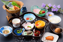 ★【花籠朝膳あさぜん】栄養満点！厳選された地元食材を堪能！濃厚な卵が人気☆