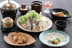 【冬限定】天然とらふぐ尽くし会席＜部屋食＞