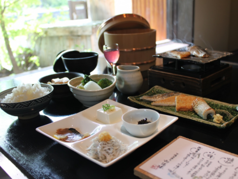 丹後の恵みが詰まったご朝食