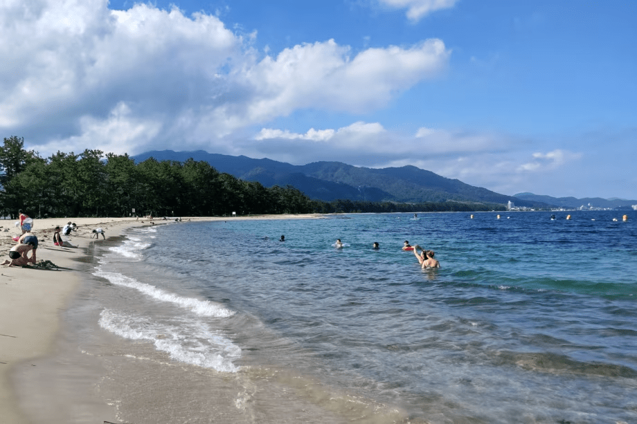 天橋立海水浴　当館より徒歩３分