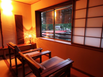 Modern Japanese-style rooms looking out on Amanohashidate Modern Japanese-style rooms looking out on Amanohashidate