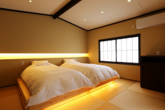[Special Room] Japanese-Western style room with terrace garden overlooking Amanohashidate
