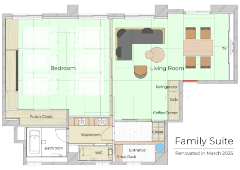 Family Suite 77㎡ Family Suite 77㎡
