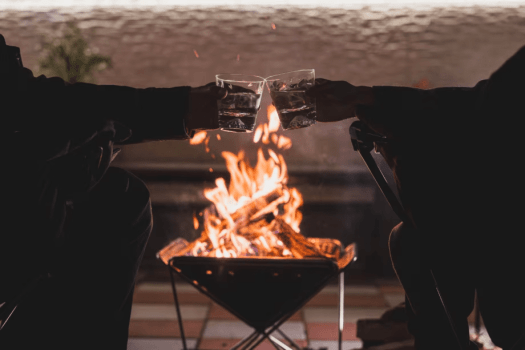 『1日1組公式サイト限定』【素泊り】山梨白州ウイスキー×焚火を楽しむ