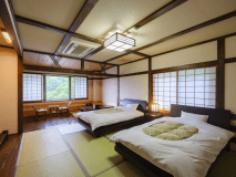 落ち着いた雰囲気の10畳和洋室