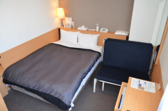 【禁煙】ダブルルーム（ベッド幅140㎝・無線ＬＡＮ対応）