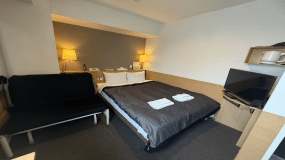 【禁煙】ダブルルーム（ベッド幅140㎝・無線ＬＡＮ対応）