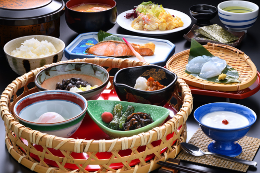 【朝食】山形屋は、朝食自慢の宿です。