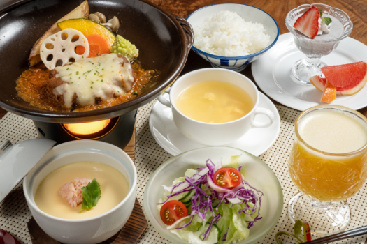 お子様用の夕食