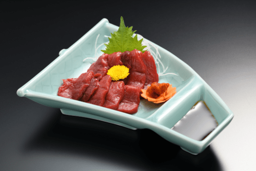 会津名物「馬刺し」