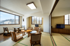 さゆり亭◆里山側和室【50平米（１4畳）】