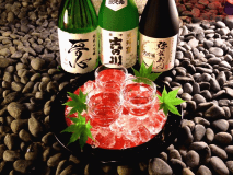 【秋限定】会津郷土料理前菜3種＋大吟醸飲み比べセット＋天然温泉で秋三昧の旅！