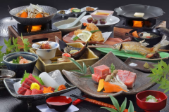 【料理ランクUP◆和牛食べ比べ】会津牛+米沢牛+会津名物馬刺し!<食事処1泊2食>11時OUT 【料理ランクUP◆和牛食べ比べ】会津牛+米沢牛+会津名物馬刺し!<食事処1泊2食>11時OUT