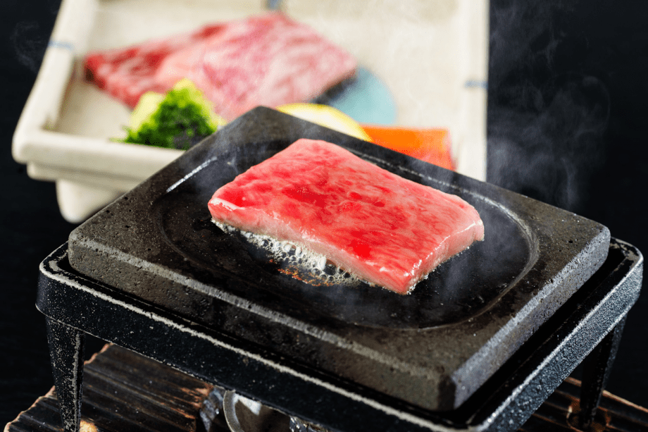 特選和牛の石焼き