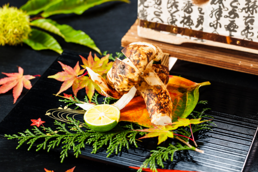 焼き松茸