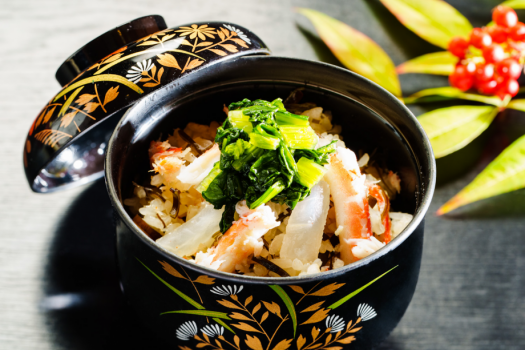 蟹と大根の御飯