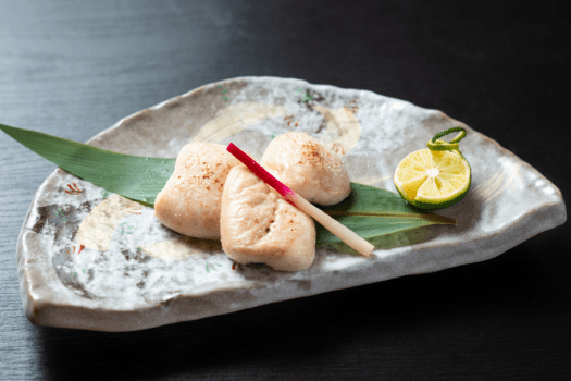 【焼き白子】トロけるほどミルキーな白子をお楽しみください。