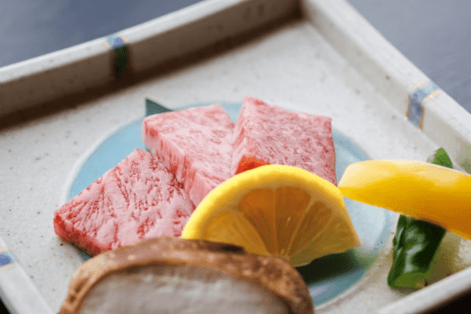 特選和牛の石焼き