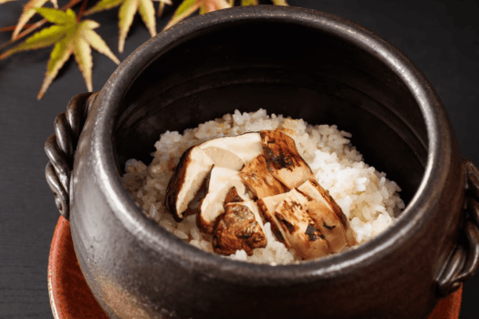 松茸釜御飯 松茸釜御飯