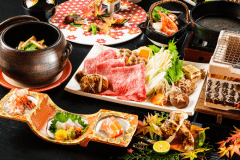 松茸づくし会席（9月1日 - 10月31日まで）