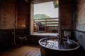 Guest room with open-air bath Guest room with open-air bath