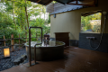 Guest room with open-air bath Guest room with open-air bath