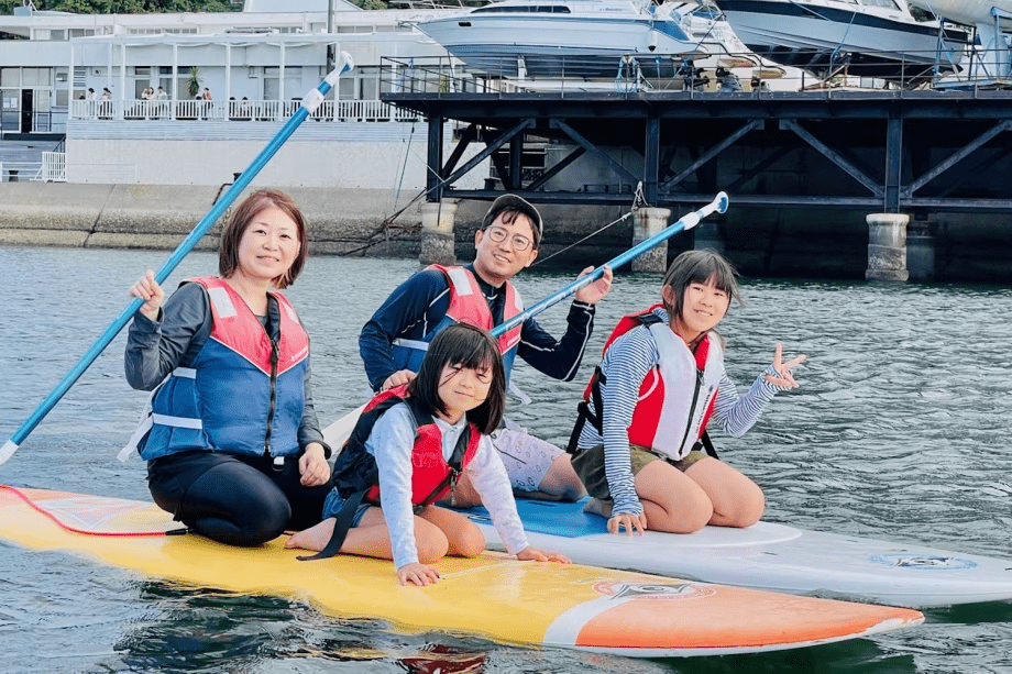 SUP 家族みんなで海あそび♪ SUP 家族みんなで海あそび♪