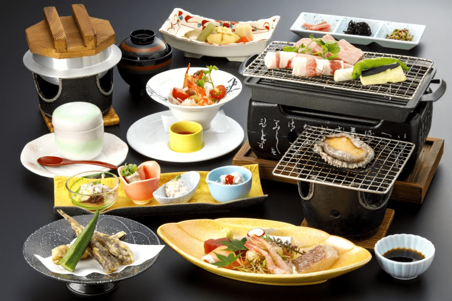【蒼海の膳】活あわびとご当地肉、三河の恵みを格別に