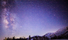 夜空に輝く星