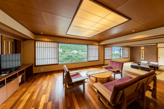 【Mikazuki CLUB9】 'River Splash' Suite with Open-Air Bath