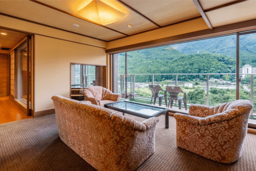 【Mikazuki CLUB9】 'Kawasemi Suite' with an Open-air Bath