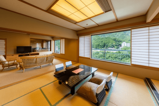 【Mikazuki CLUB9】Keiryu Room with Open-Air Bath