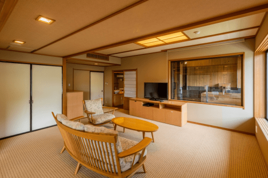【Mikazuki CLUB9】Keiryu Room with Open-Air Bath