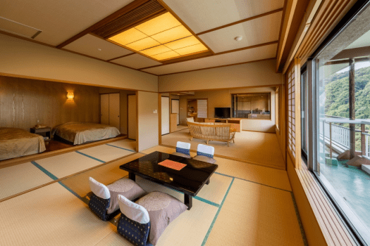 【Mikazuki CLUB9】Keiryu Room with Open-Air Bath