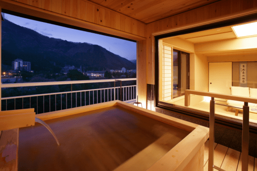 【Mikazuki CLUB9】Open-air bath, with two meals included
