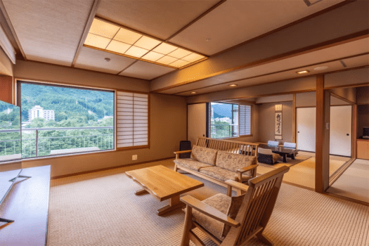 【Mikazuki CLUB9】"Seseragi" Suite with Open-air Bath