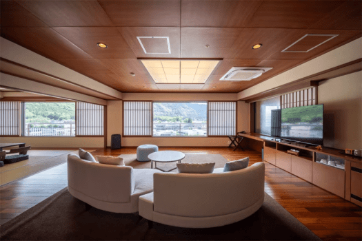 【Mikazuki CLUB9】'Susono', a room with an open-air bath