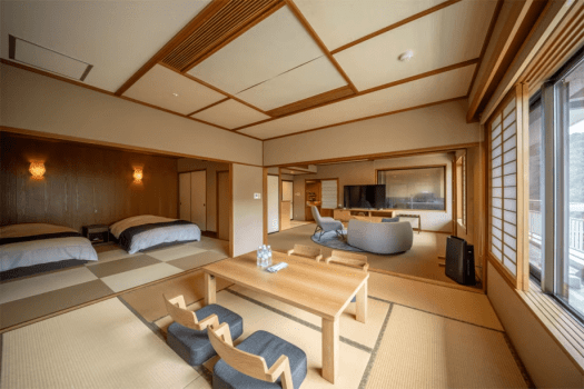 【Mikazuki CLUB9】Keiryu Room with Open-Air Bath