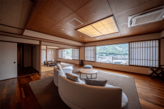 【Mikazuki CLUB9】'Susono', a room with an open-air bath