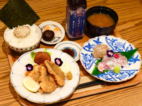 【舵輪】お魚ざんまい定食