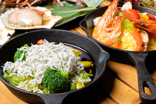 【1泊2食付き】■トップグレードプラン■至高の味わいを楽しむ特別なDinner～オーシャンビューで楽しむ常陸牛と厳選海鮮の贅沢グランピング～【GLAMP BEACH】
