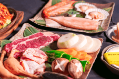 【1泊2食付】＜スタンダードBBQ＞&rdquo;国産牛サーロイン&rdquo;を堪能！お肉も魚もバランスよく食べたい方に！王道スタンダードBBQ