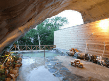 斑尾の自然を近くに感じながらのご入浴は開放感たっぷり♪