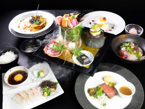 【早得30】30日前の予約でお得に宿泊！瀬戸内会席で味わう和洋食コースと温泉・サウナの贅沢時間〈朝夕食付〉