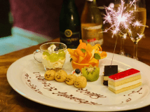 愛媛県産フルーツたっぷりデザートプレート