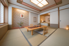 <優雅>ユニバーサルルーム／10畳+8畳ベッド2台付／車椅子利用可能-禁煙-