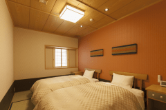 [特別和室]檜の内風呂とベッドルーム付-禁煙-