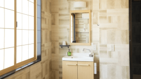 【新客室】渓流を望む３階【和洋室８畳】鉄筋建築※トイレ洗面付